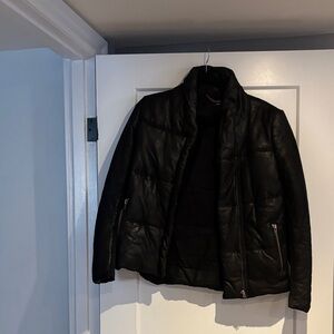 Muubaa Men's Dark Puffer Jacket